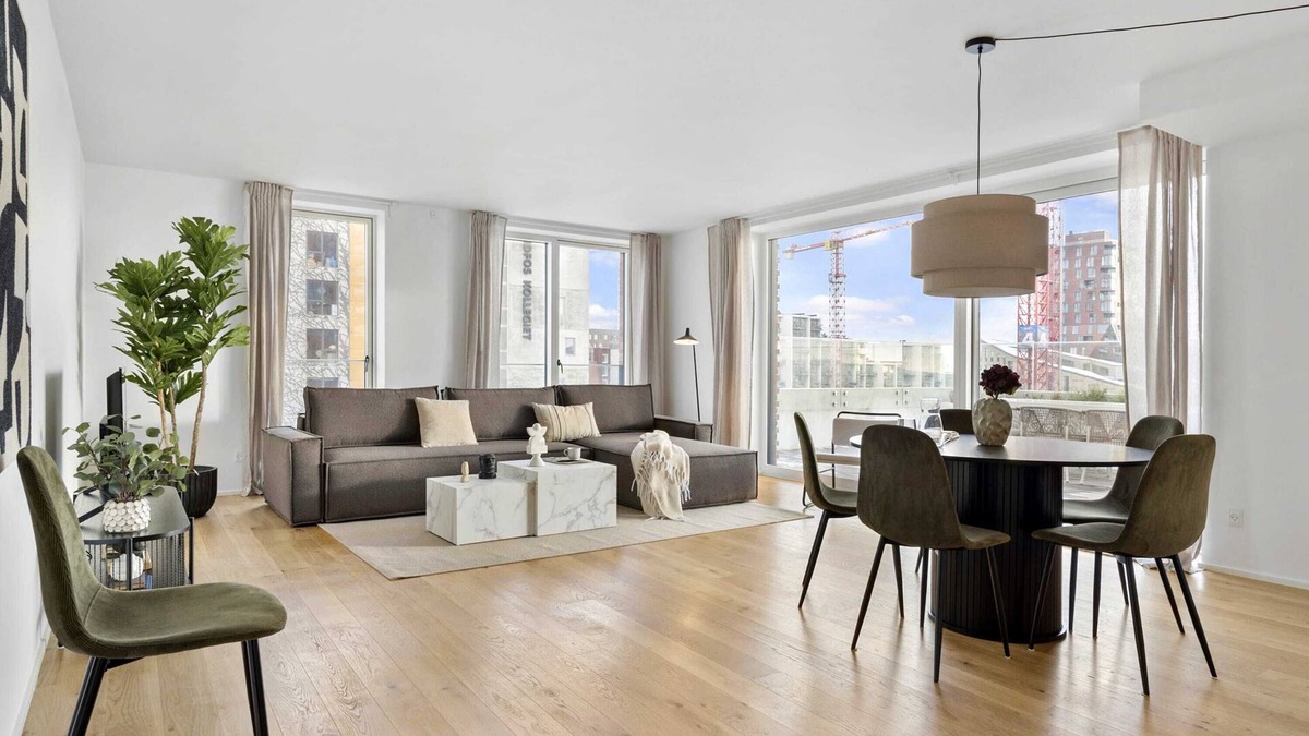 Aarhus C Apartment | Presidential suite with incredible balcony