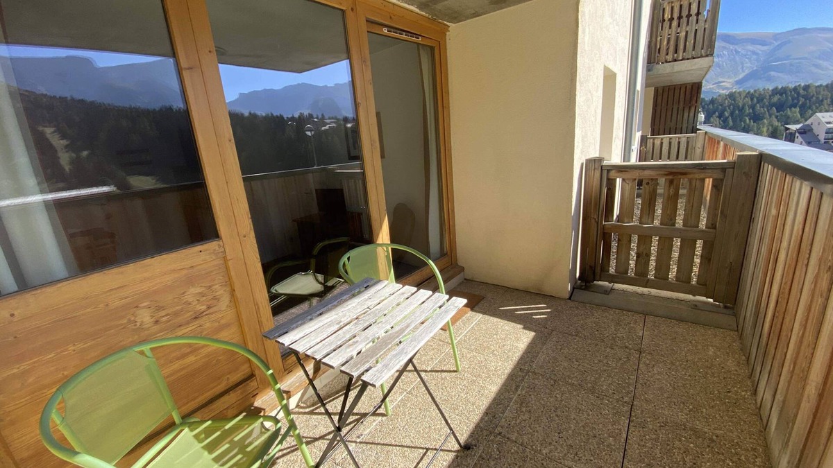 Saint-Etienne-en-Devoluy Apartment | Pretty 35 m² at the foot of the ski slopes