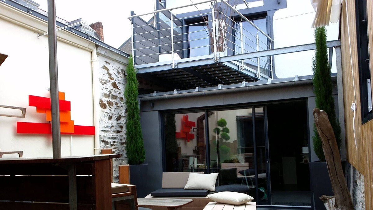 Ancenis House | Pretty atypical townhouse