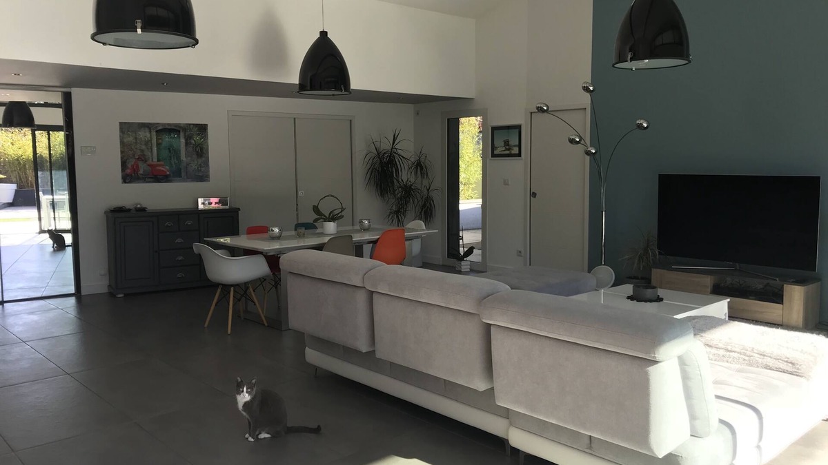 Marqueille Villa | Pretty contemporary villa, spacious and bright near Toulouse
