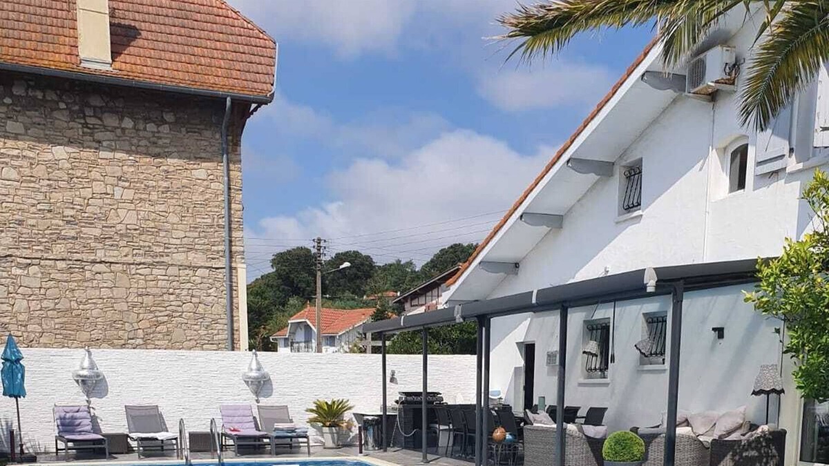 Boucau Villa | Pretty Landaise Villa At The Gates Of BAYONNE from 8 to 10 people