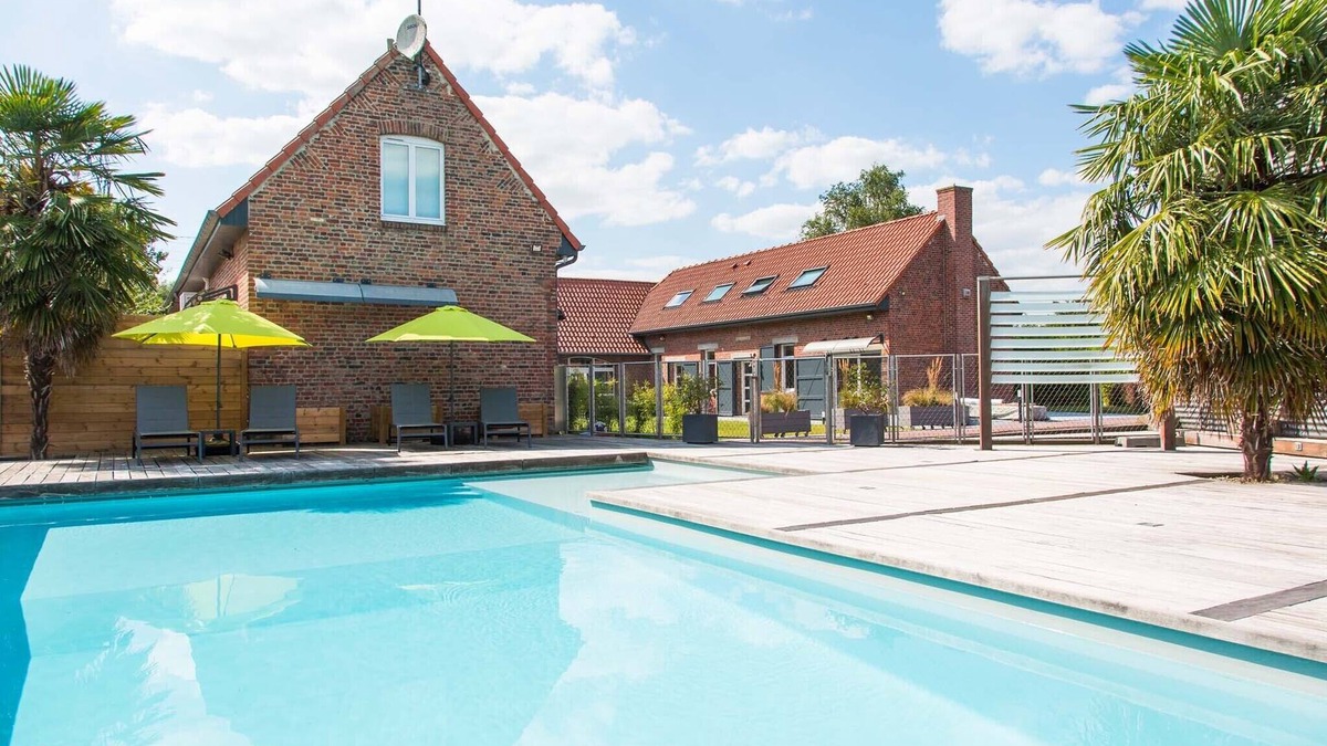 La Chapelle-d'Armentieres Apartment | Price. Lille Apt 36m2 2 pers terrace and pool