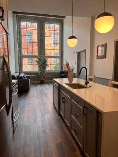 Central City Apartment | Prime 2BR Condo Historic Morris Ave, Downtown Birmingham