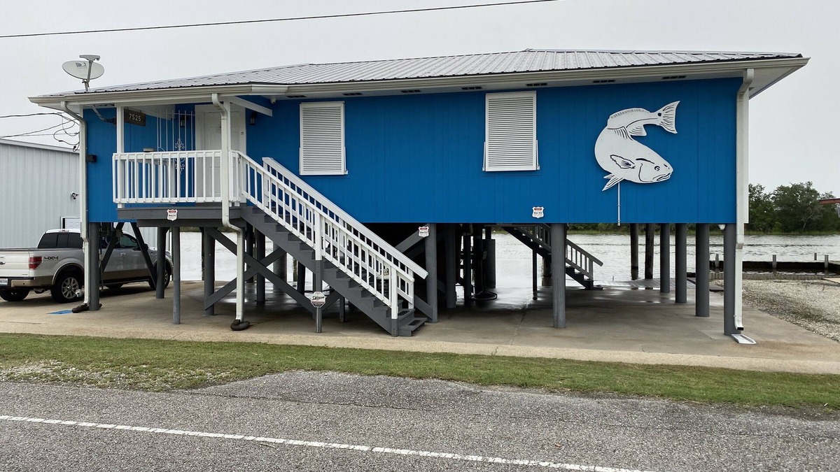 Chauvin House | Prime spot located on the water, Luxury living Bayou front living at its finest.