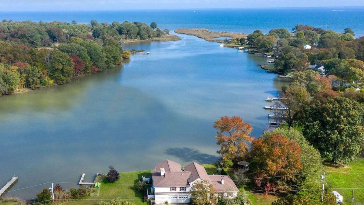 Deale Beach House | Pristine Waterfront Home with Expansive Views.
