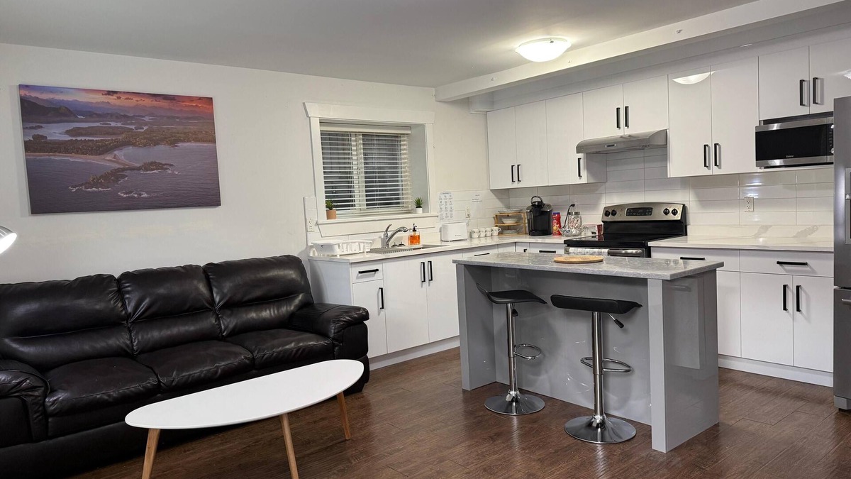 Fleetwood House | Private 2 bedroom basement suite, spacious