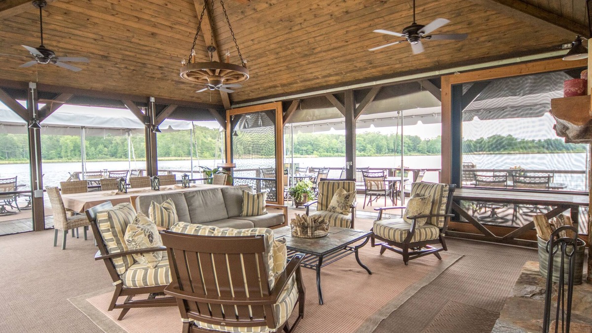 Rupert House | Private 70 Acre Lake, Glamping Tents, 2 Homes, Lakefront Dock House