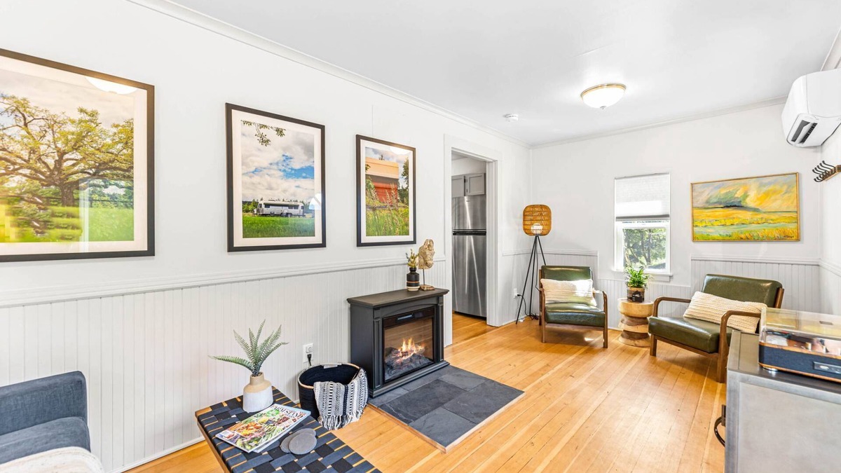 Ladd Hill House | Private and Quiet Couples Escape, New Construction, Décor, and Furnishings, Gorgeous Deck & BBQ