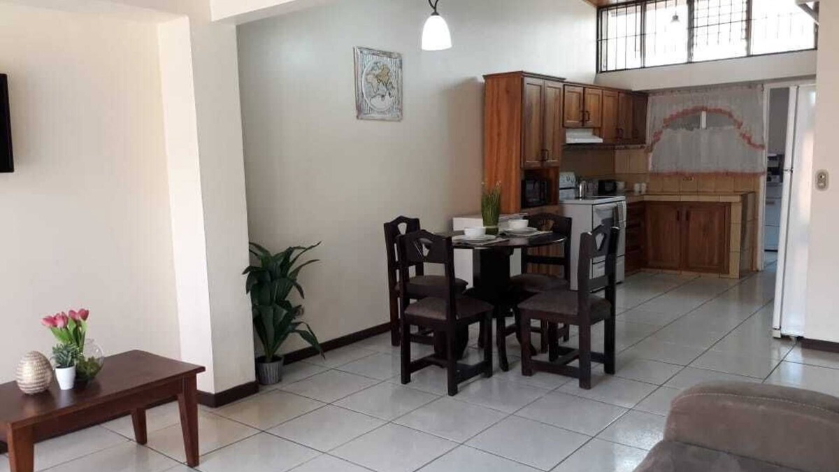Alajuela Apartment | Private Apartment House 2 Bedroom 5 mins SJO Airport Furnished Spacious Kitchen