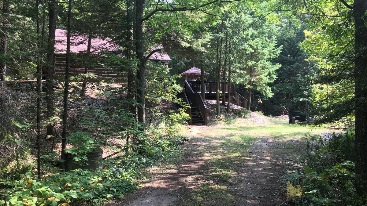 Tiny Cottage | Private beach access across the street-2BR Cottage in the woods-amazing sunsets
