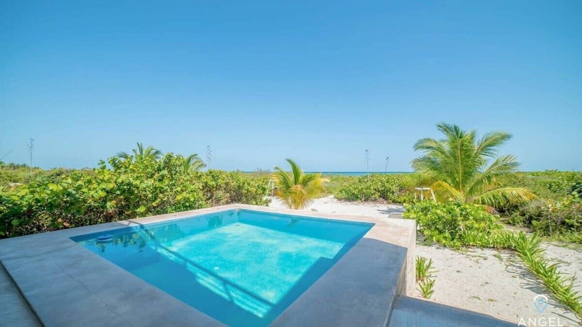Progreso Municipality House | Private Beach, Poolside Escape, Scenic Ocean Views