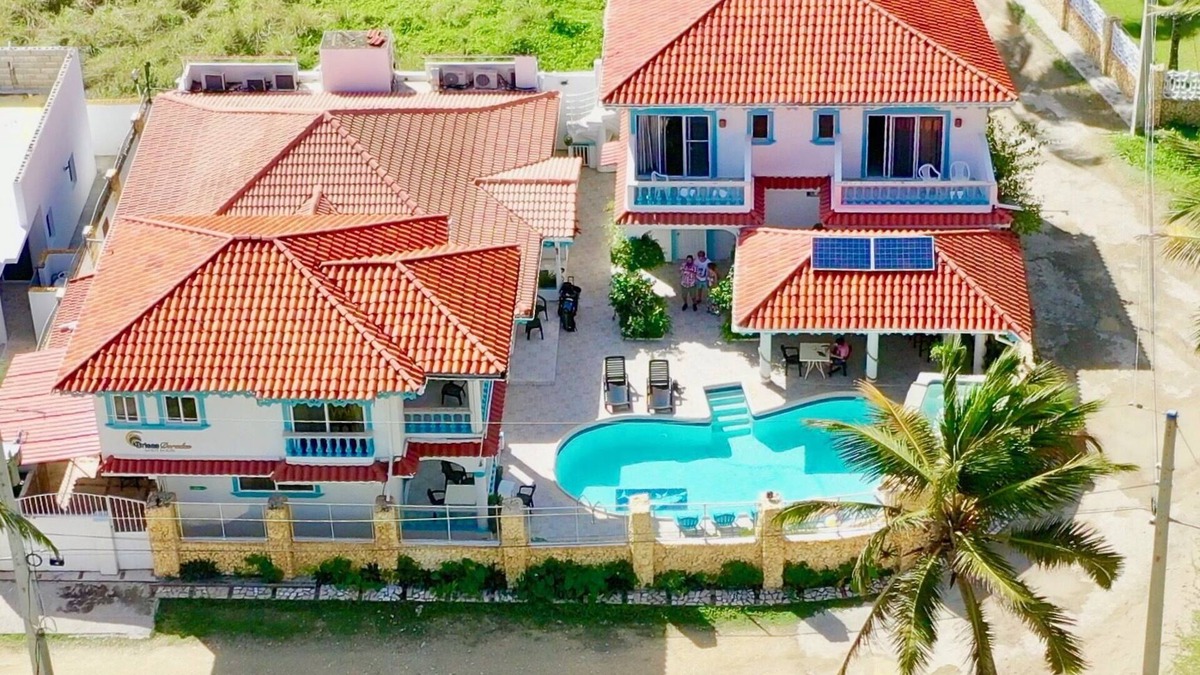 Cabarete House | Private Beachfront villa Brisas Doradas 50 meters from the Beach