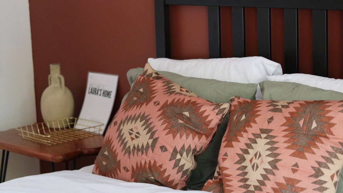 Sheridan House | Private bedroom with a walkout to a nice patio