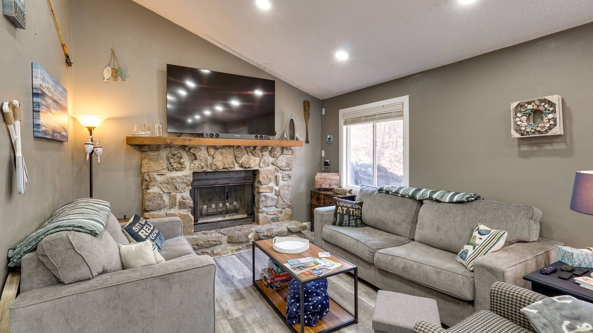 McColley House | Private Boat Dock: Sunrise Beach Home w/Fire Pit