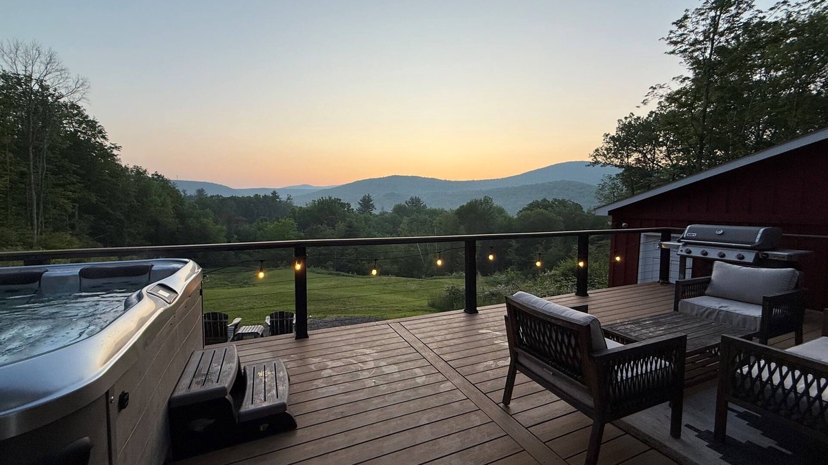 Prattsville Cabin | Private Catskill Getaway | HotTub w/Mountain Views