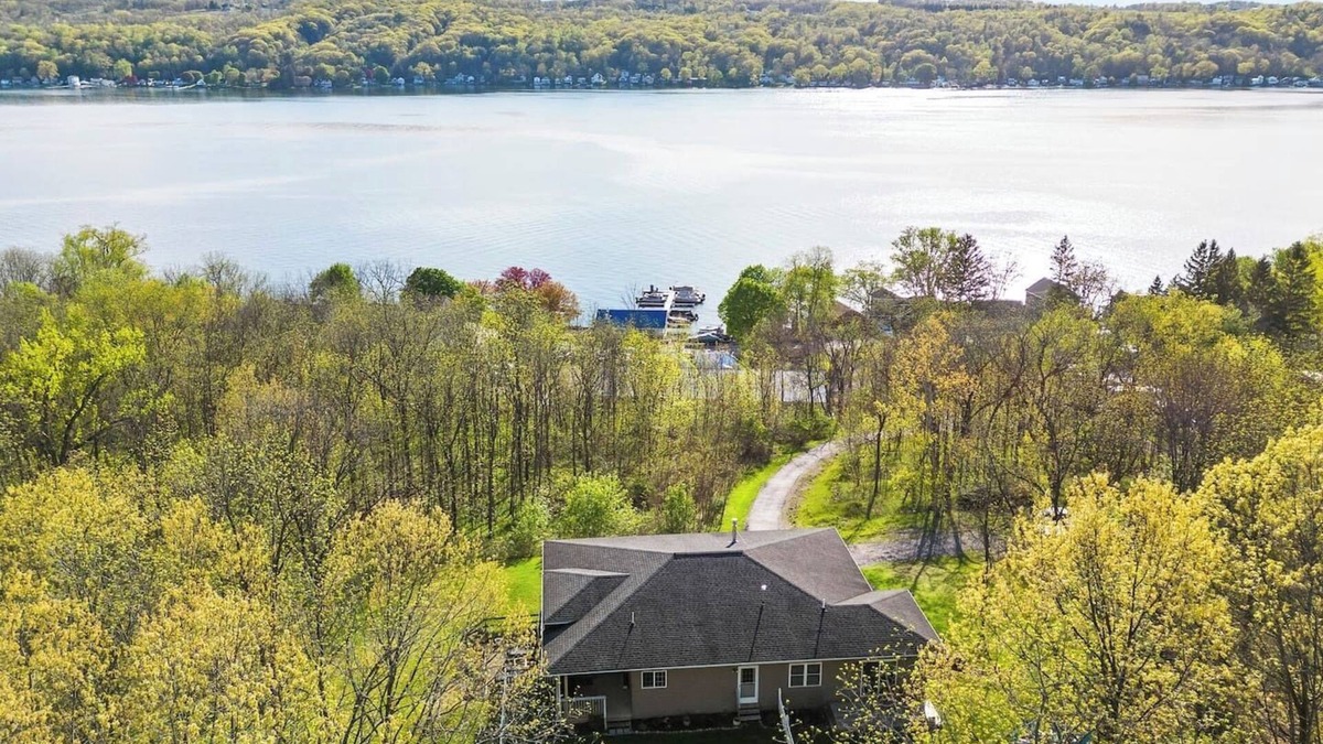 Conesus House | Private Conesus Retreat | Lake Views | Fire Pit