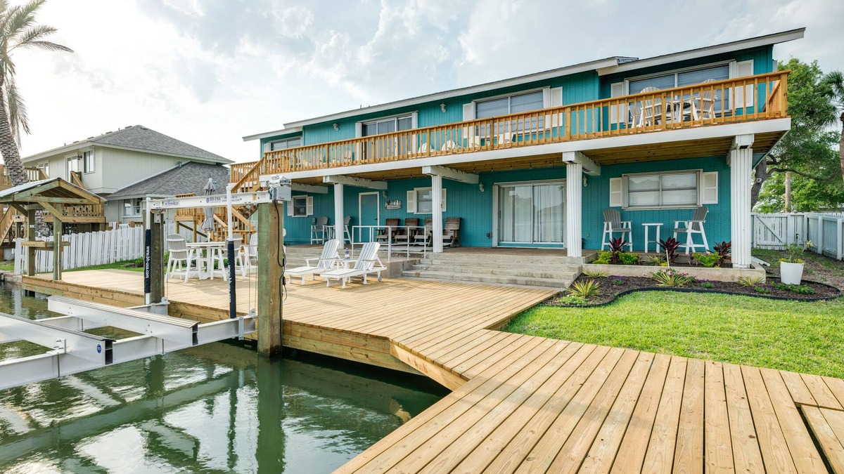 Key Allegro House | Private Dock: Charming & Spacious Rockport Abode!