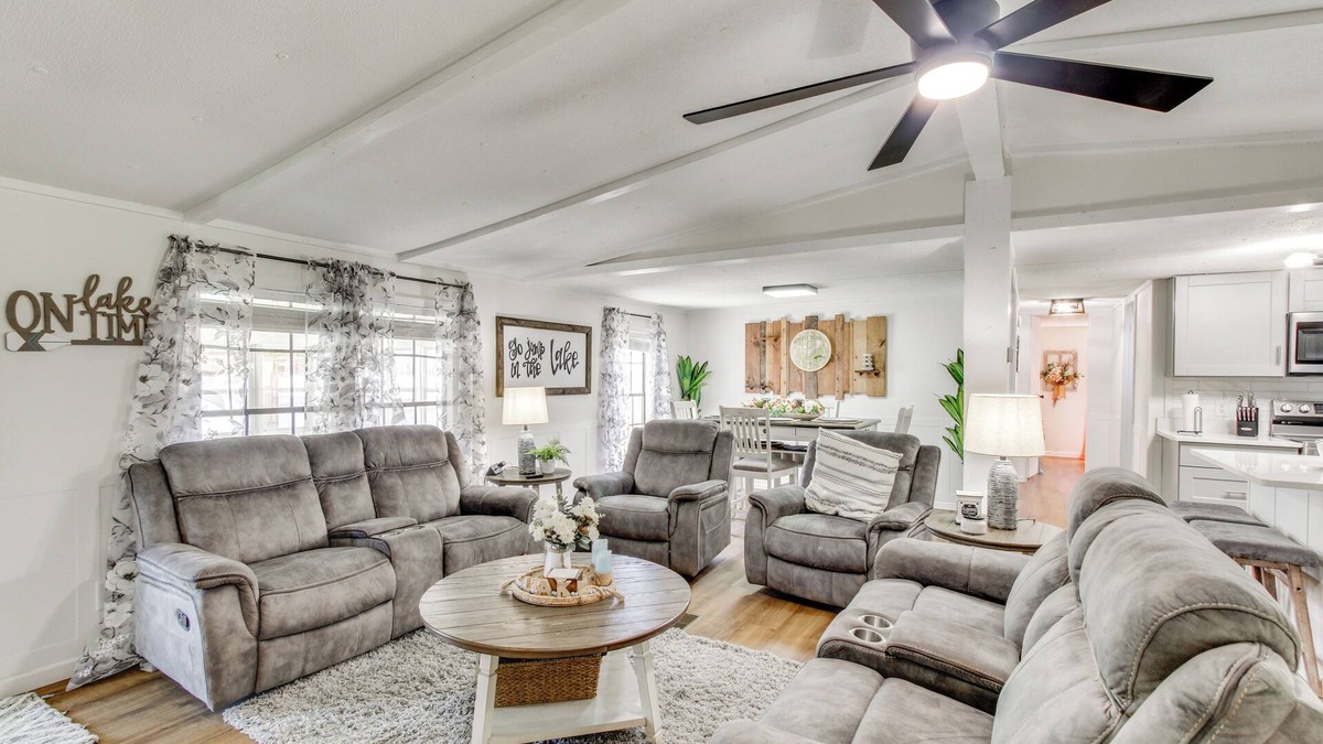 Andalusia House | Private Dock + Fire Pit: Point A Lake Retreat!