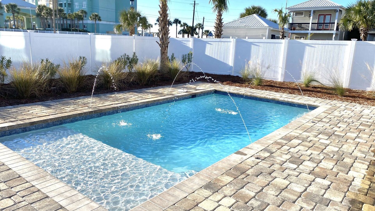 Silver Sands Beach House | Private heated pool! High speed internet -beach chair service included