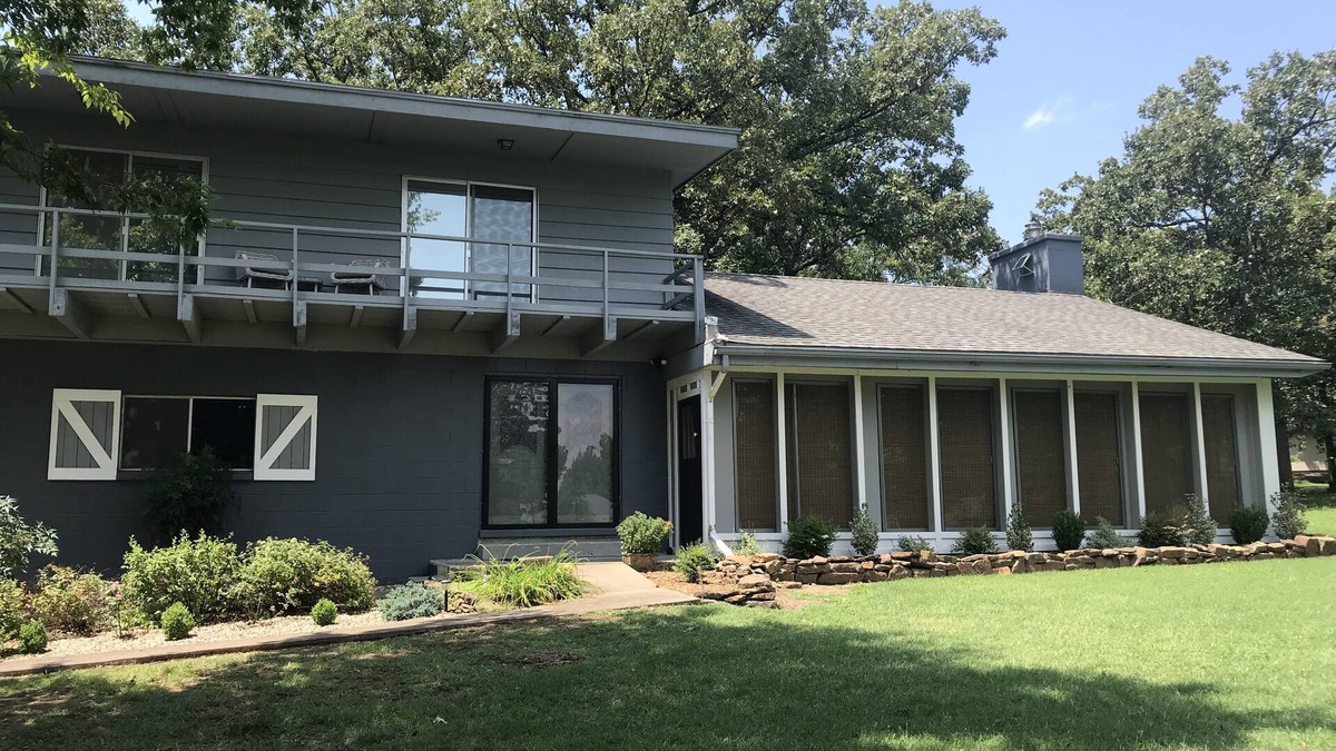 Wagoner House | Private home with beautiful lake views.