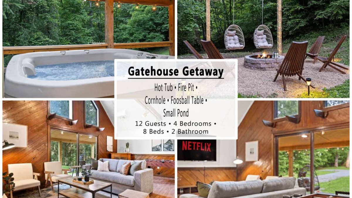 Canvas Cabin | Private, Hot Tub, 2 Acres, Fire Pit, Small Pond, Outdoor Dining