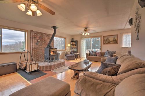 Orson House | Private Hot Tub and Fireplace Poconos Home!