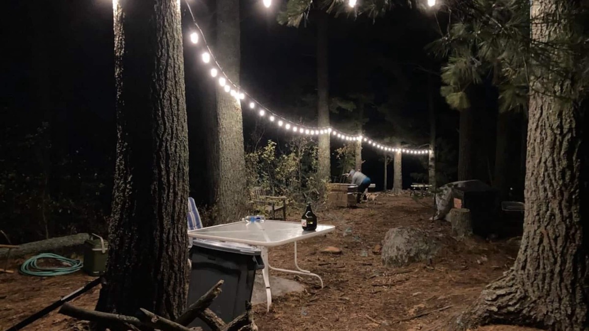 Ely RV Rental | Private Island, Lovely 360 degree views on just under 1 acre island