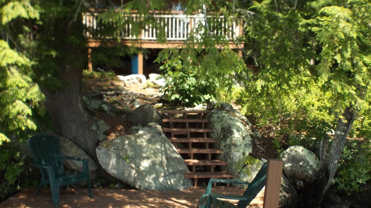 Meredith Cottage | Private island setting with spectacular sunset views and awesome new bunkhouse