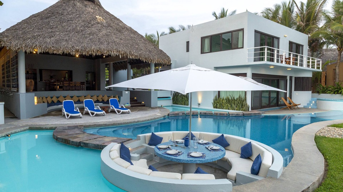 Santa Maria Colotepec House | Private Luxurious Resort Right on the Ocean - Casa De Los Sueños