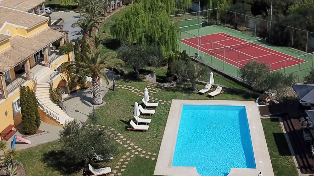 Vassilatika Villa | “Private Luxury Estate with Pool, Tennis & Cinema”(sleep 18-25)