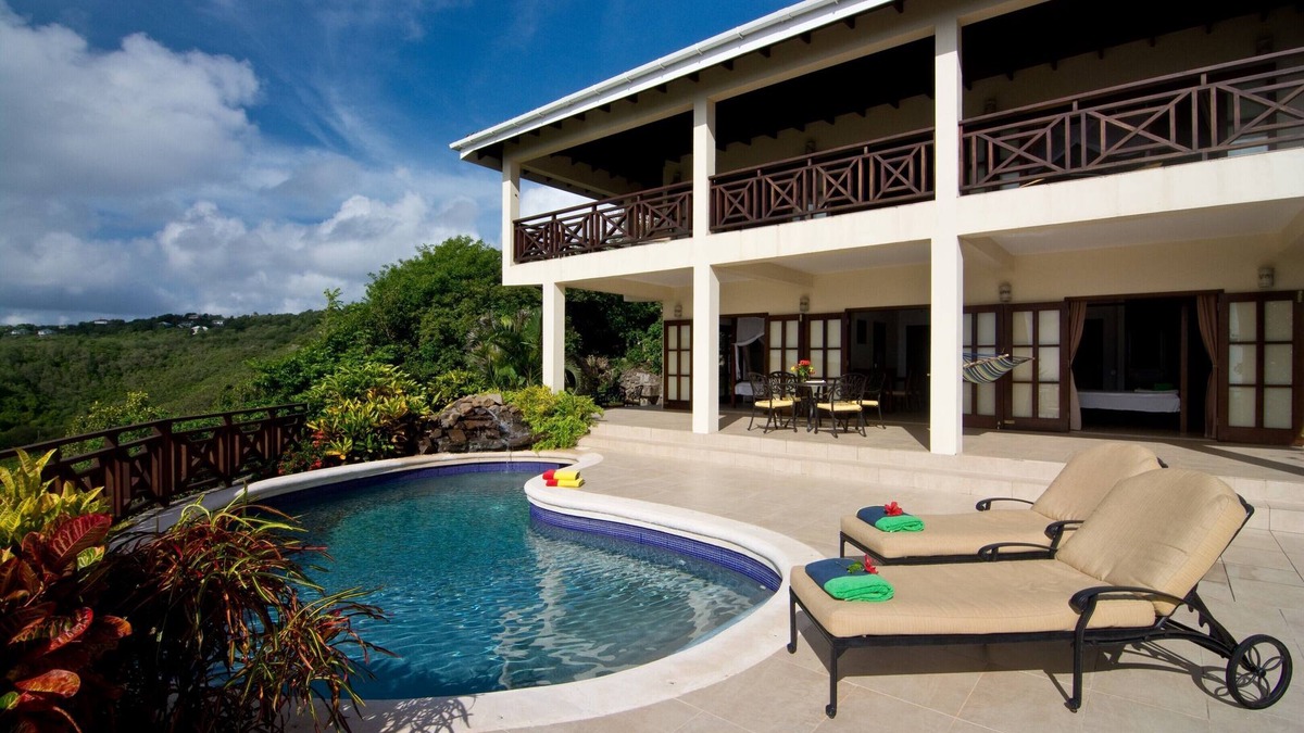 Spring Estate Villa | Private Luxury Vacation Villa In Lush Tropical Setting With Stunning Ocean Views