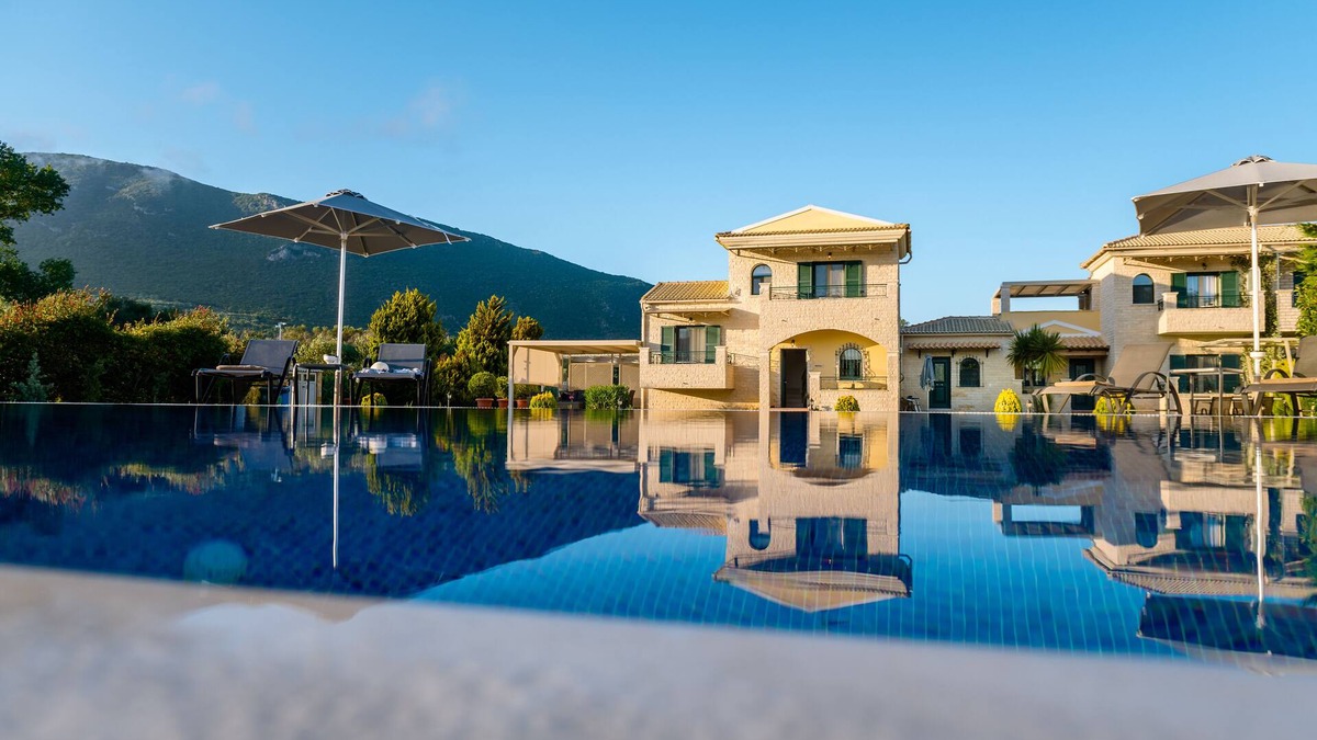 Dafnata Villa | Private luxury villa. A paradise with swimming pool sleeps 10-11 in Corfu Greece