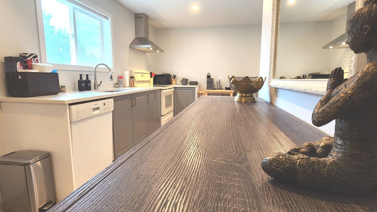 Regional District of Nanaimo Apartment | Private & Modern Studio near Ferry, Airport & VIU