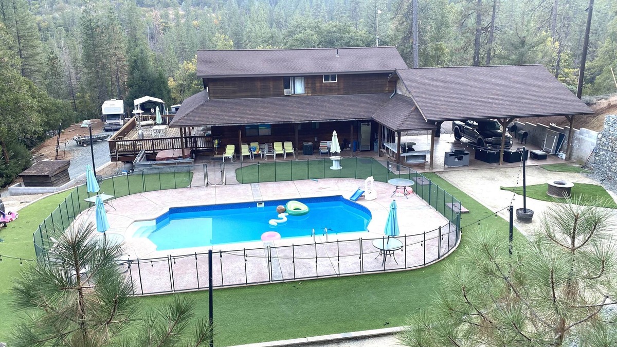 Weaverville House | Private Mountain Getaway with pool yet 4 miles to downtown Weaverville