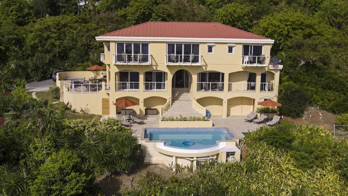 Estate Little Saint Thomas Villa | Private Oceanfront Villa with Beach Access: Siren's Song