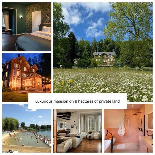 Ardenne Metropole Villa | Private Oasis: Luxe 20-guest Estate, Jacuzzi, 8 Ha