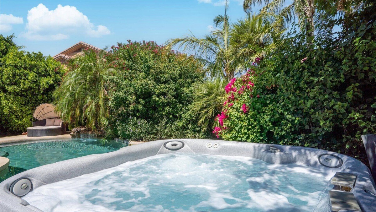Arabian Views House | Private Oasis - Pool, Spa, Firepit, and Pool Table