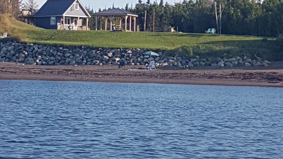 Tracadie Cottage | Private Oceanfront Cottage - Gazebo and Decks