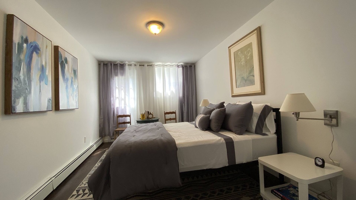 Ridge Apartment | Private One Bedroom Apartment with full kitchen, living room and full bath.