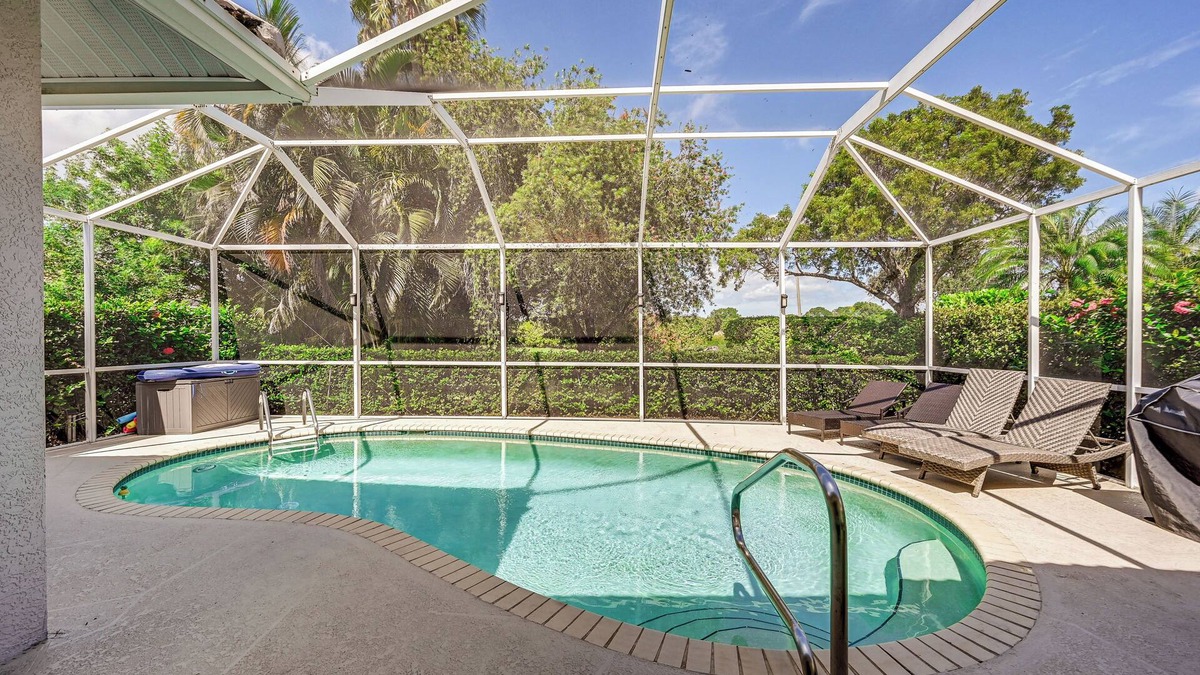 Falcons Glen House | Private Outdoor Pool in Naples Vacation Rental!