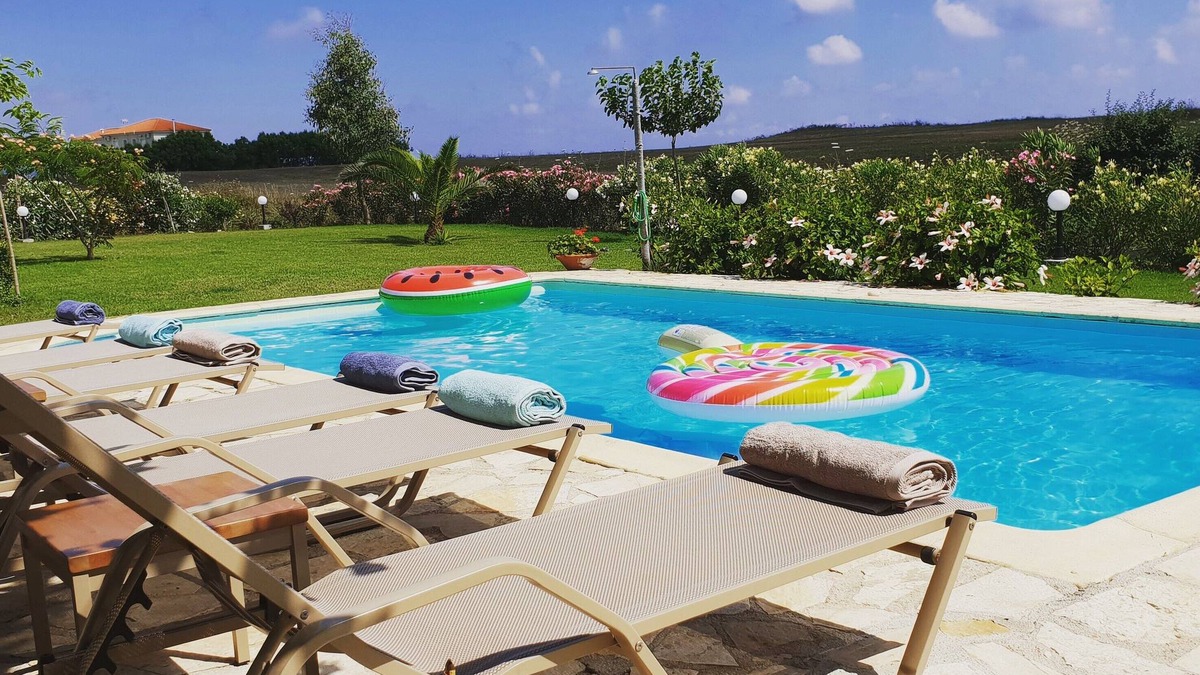 Lixouri Villa | Private Paradise .Private Swimming Pool + beautiful garden. 1 min walk to beach