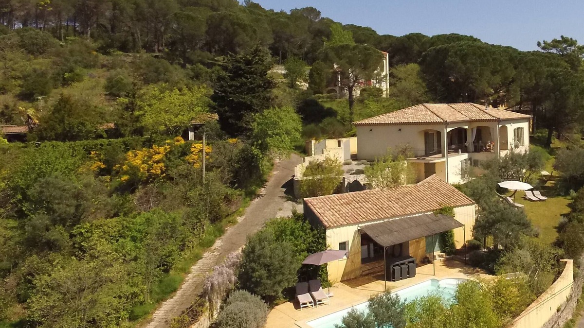 Boisset-et-Gaujac House | Private paradise with pool and panoramic views of Anduze and the Cevennes!
