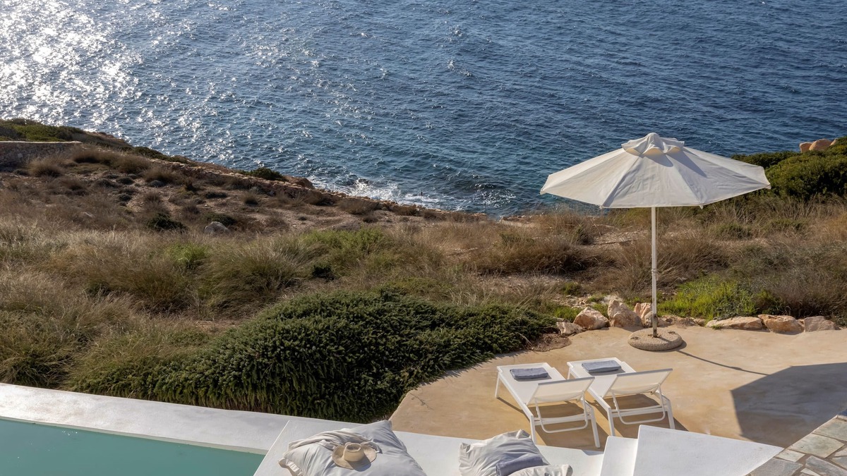 Nea Cryssi Akti Villa | Private Pool, Breathtaking Panoramic View to the Sea & Sunset