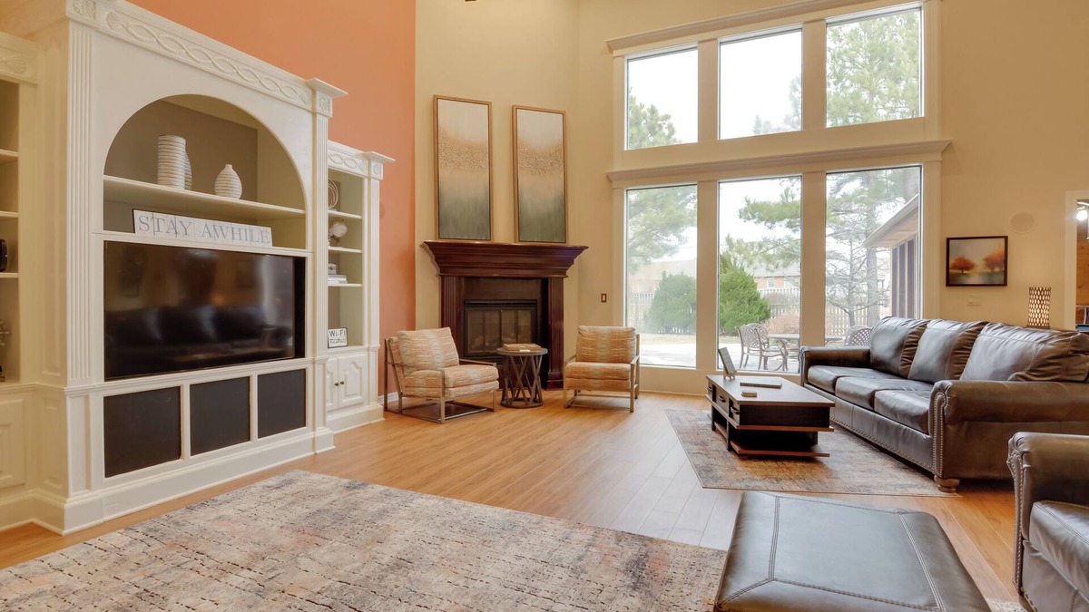 Vinita House | Private Pool & Game Room: Upscale Home in Vinita