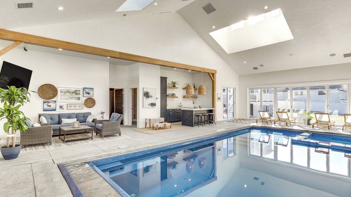 American Fork Apartment | Private Pool & Hot Tub: Luxe Unit Near UTA Train!