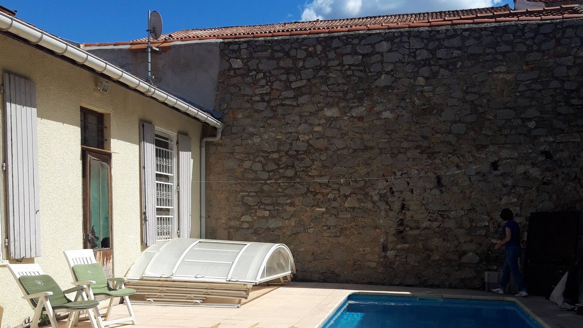 Le Bourg House | Private pool in town centre 4 bed close to the Mediterranean