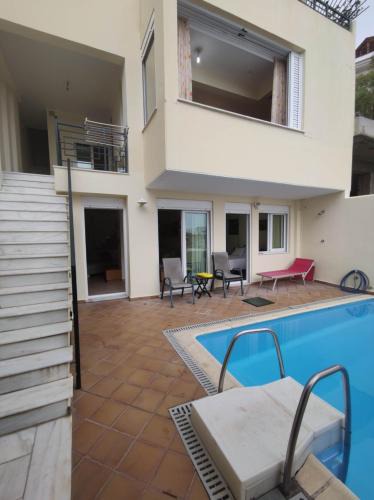 Ano Kipseli Villa | Private pool & Panorama View on Athens center Hill