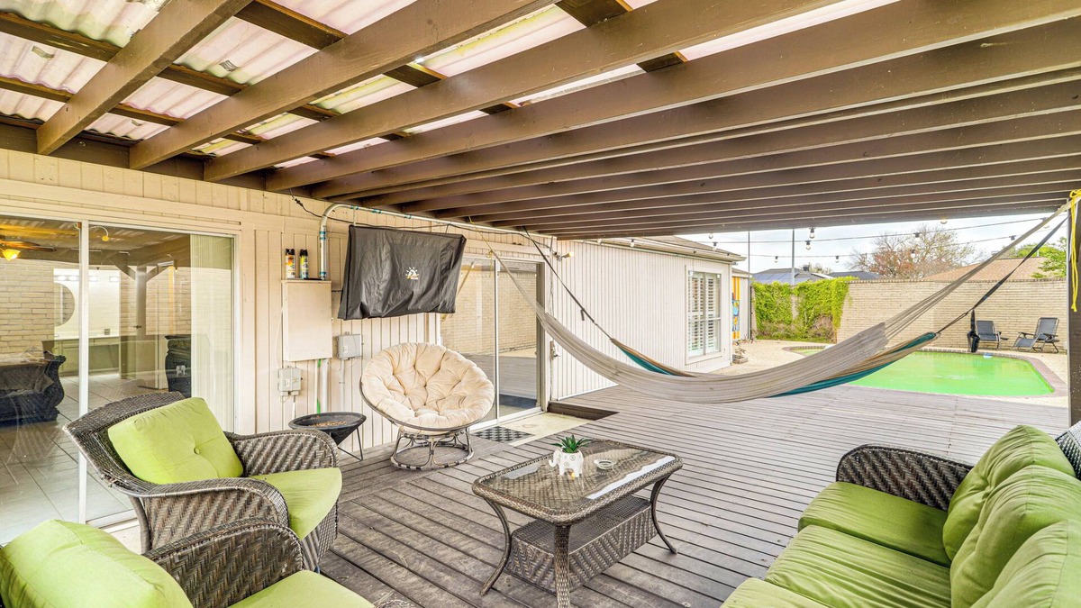 Barker House | Private Pool & Patio: Houston Vacation Rental