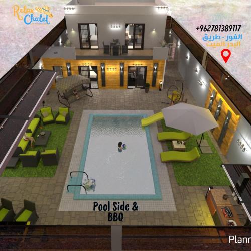 Al Kafrayn Villa | Private Pool - Relax Chalet Deadsea