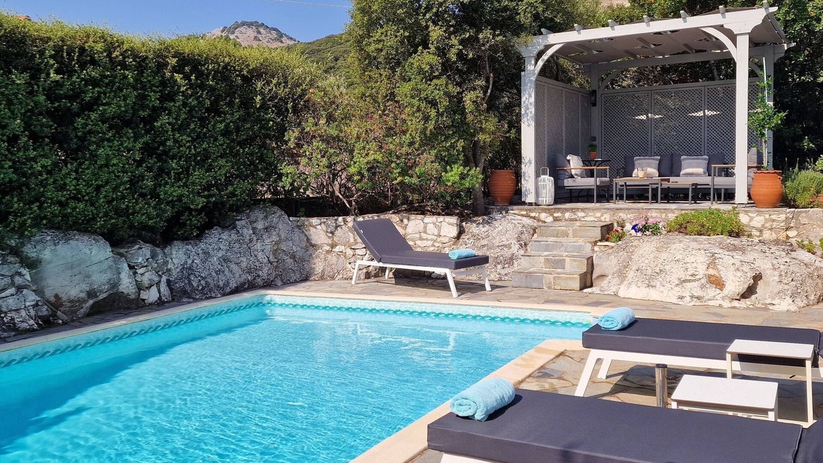 Makriotika Villa | Private Pool, Rural location, 5 min walk to next restaurant, lovely Sea Views